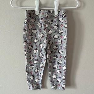 Hello Kitty Leggings. Baby 12-18 month.